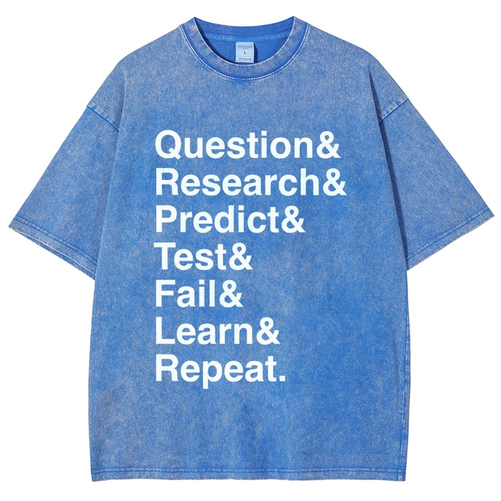 Scientific Method Vintage Distressed T-shirt