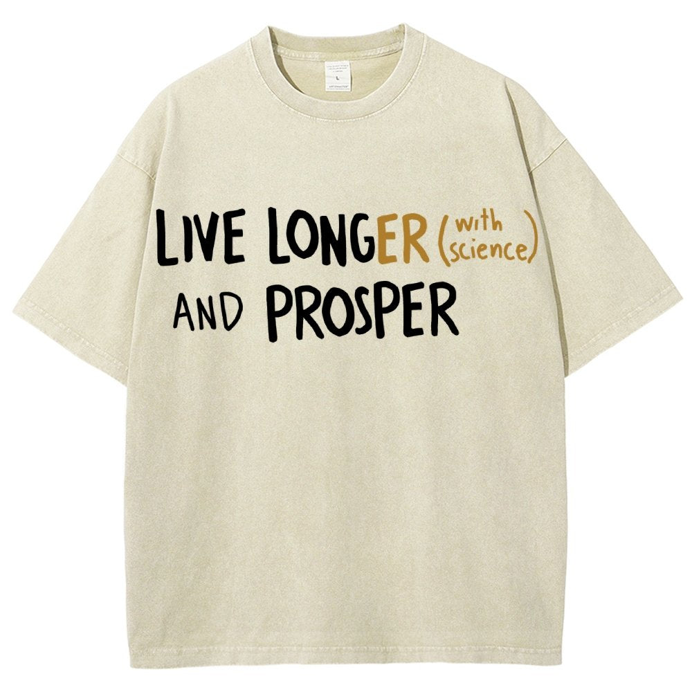 Live long and prosper Vintage Distressed T-shirt
