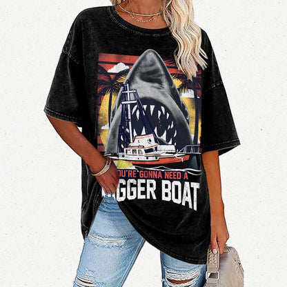 You’Re Gonna Need A Bigger Boat Vintage Distressed T-shirt