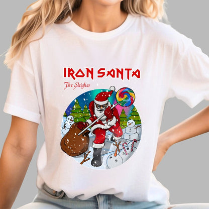 Iron Santa Geek T-Shirt