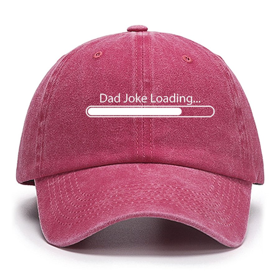Dad Joke Loading Funny Dad Cotton Hat