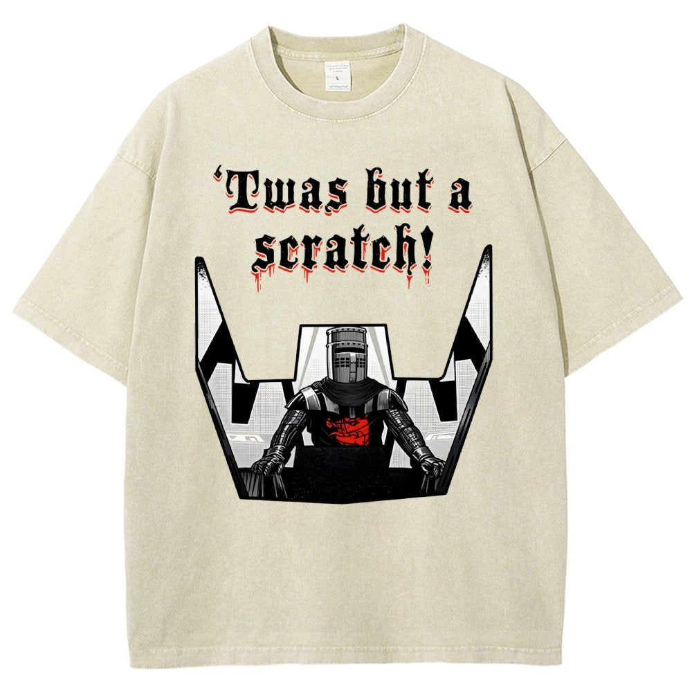 Twas but a scratch! Vintage Distressed T-shirt