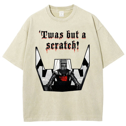 Twas but a scratch! Vintage Distressed T-shirt