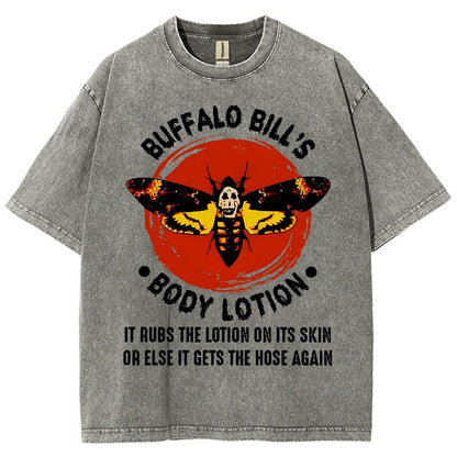 buffalo bills body lotion Vintage Distressed T-shirt