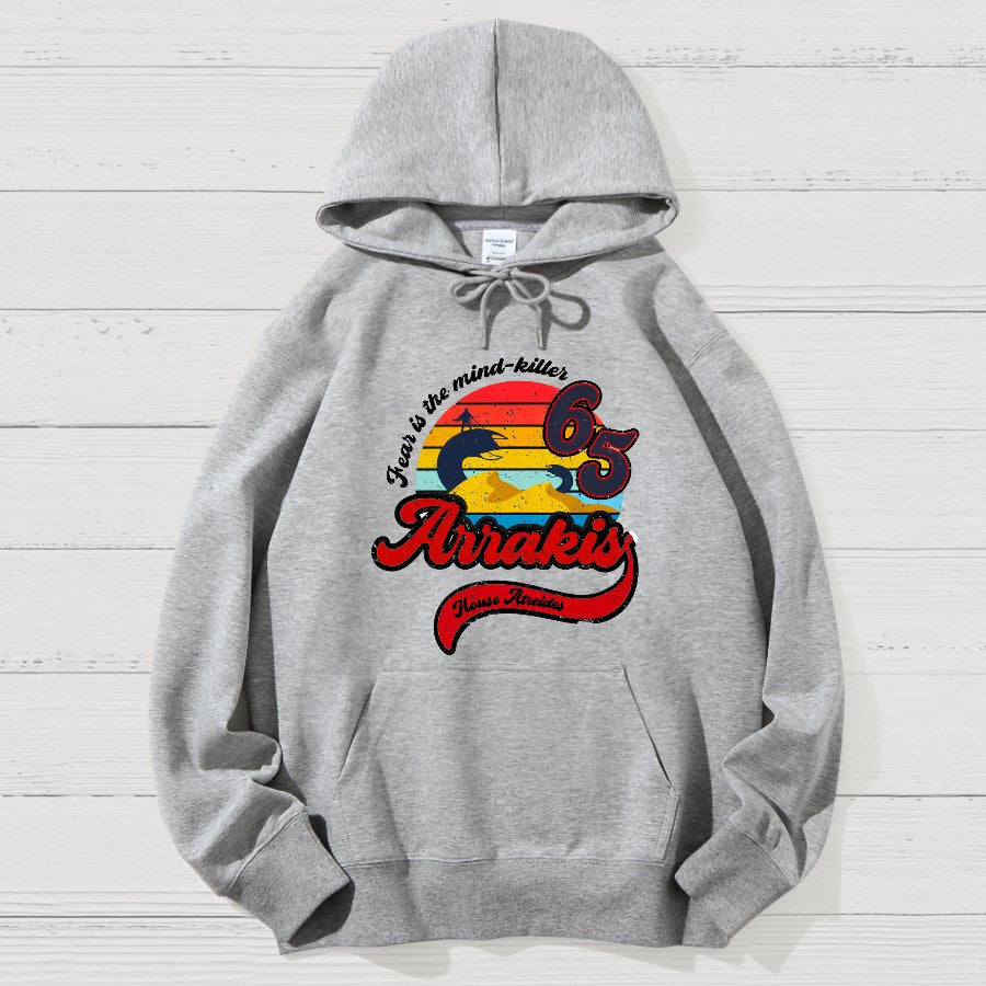 Fear Is The Mind Killer Nerdy Geek Cotton Hoodie