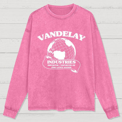 Vandelay Industries Washed Long Sleeve Tee