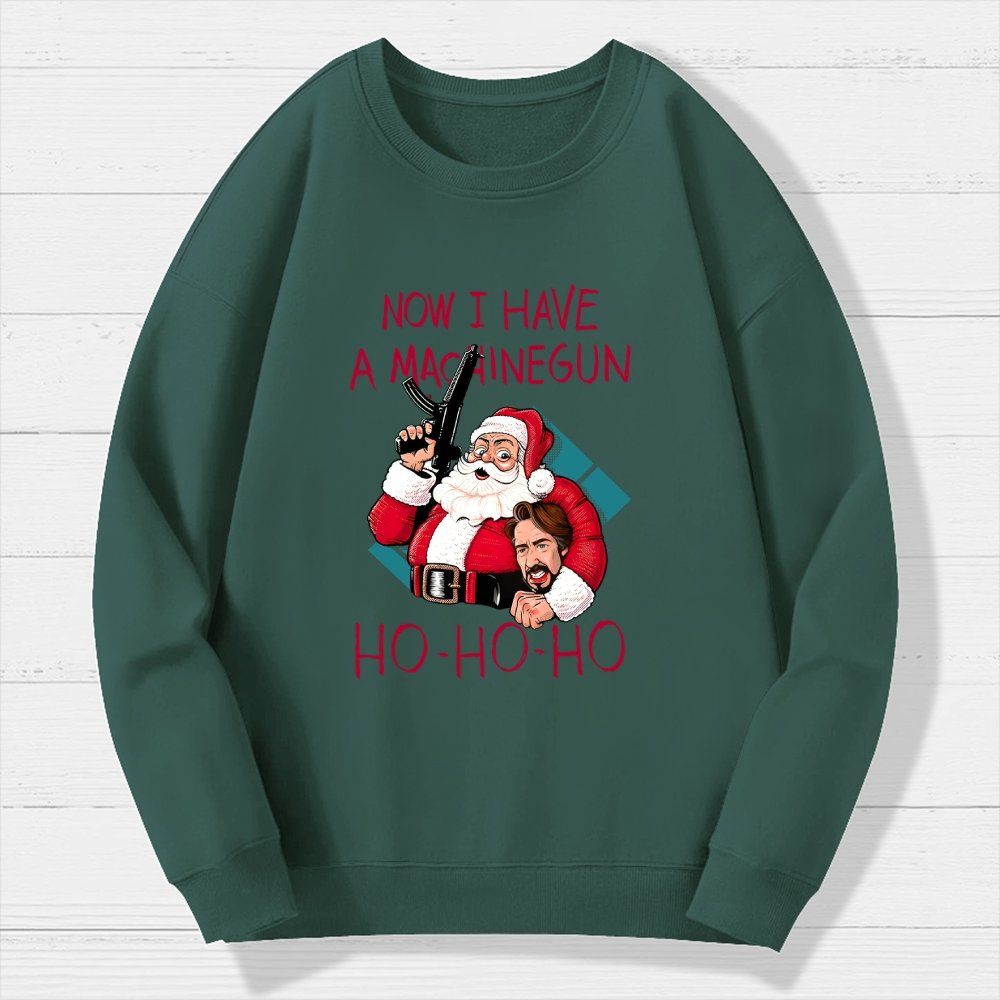 Ho-Ho-Ho Geek Cotton Sweatshirt