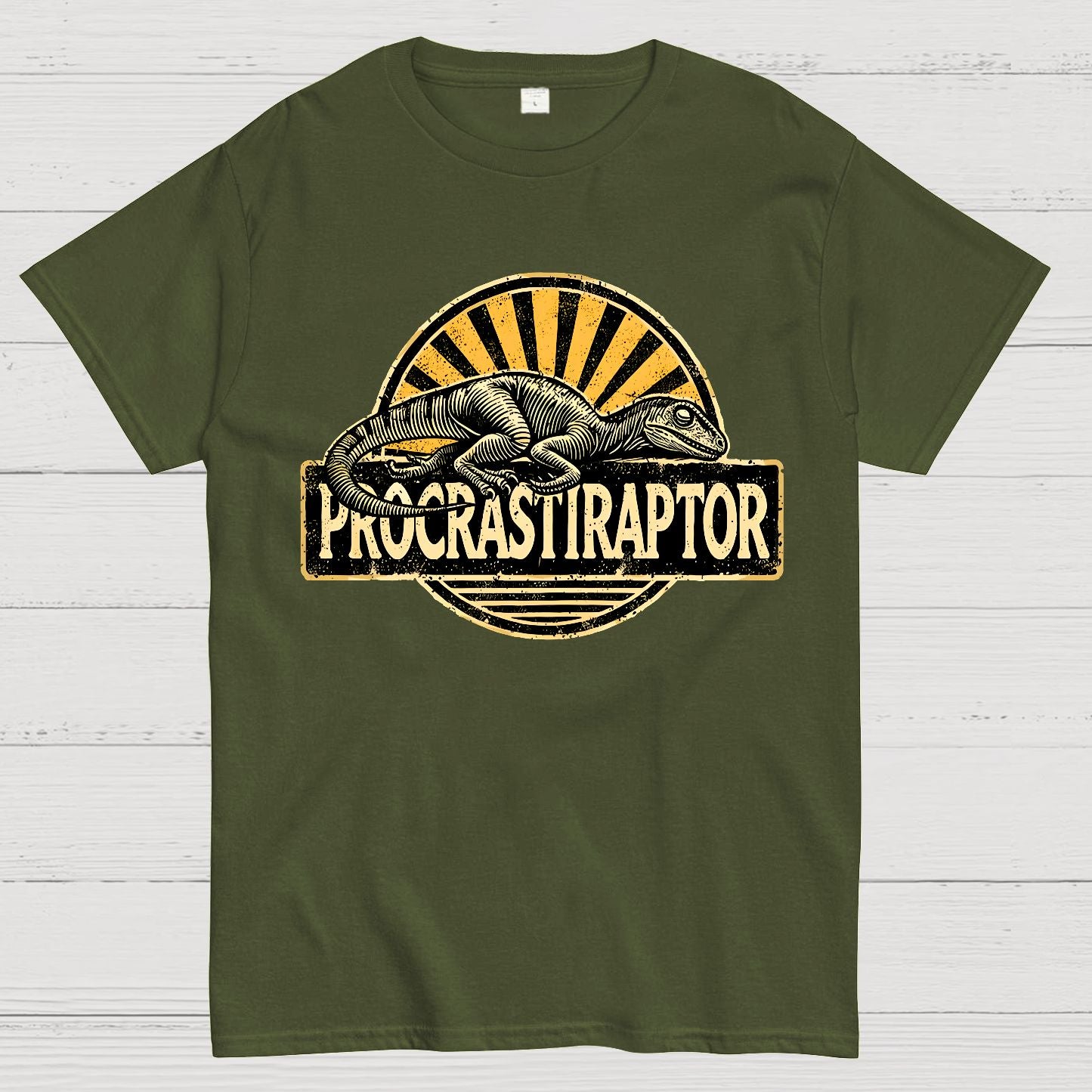 Procrastiraptor Geek T-Shirt