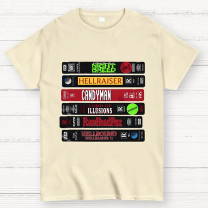 VHS Barker Unisex Geek T-Shirt