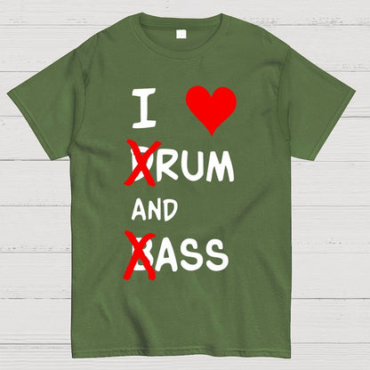I Love dRum And bAss Geek T-Shirt