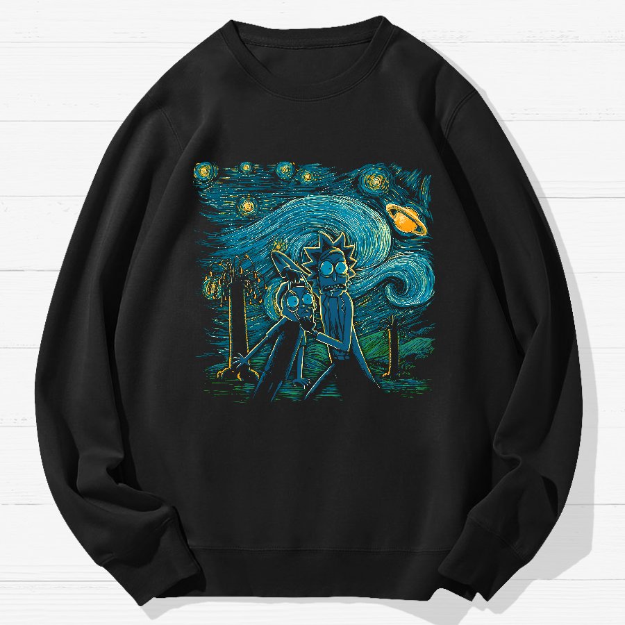 Star Science Geek Cotton Sweatshirt