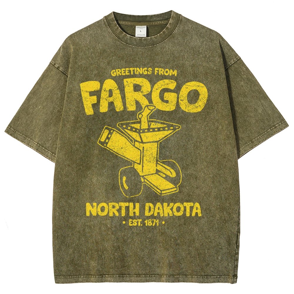 Greetings From Riverton Vintage Distressed T-shirt