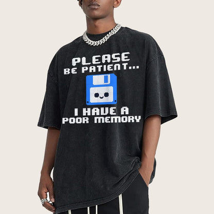 Floppy poor memory Vintage Distressed T-shirt