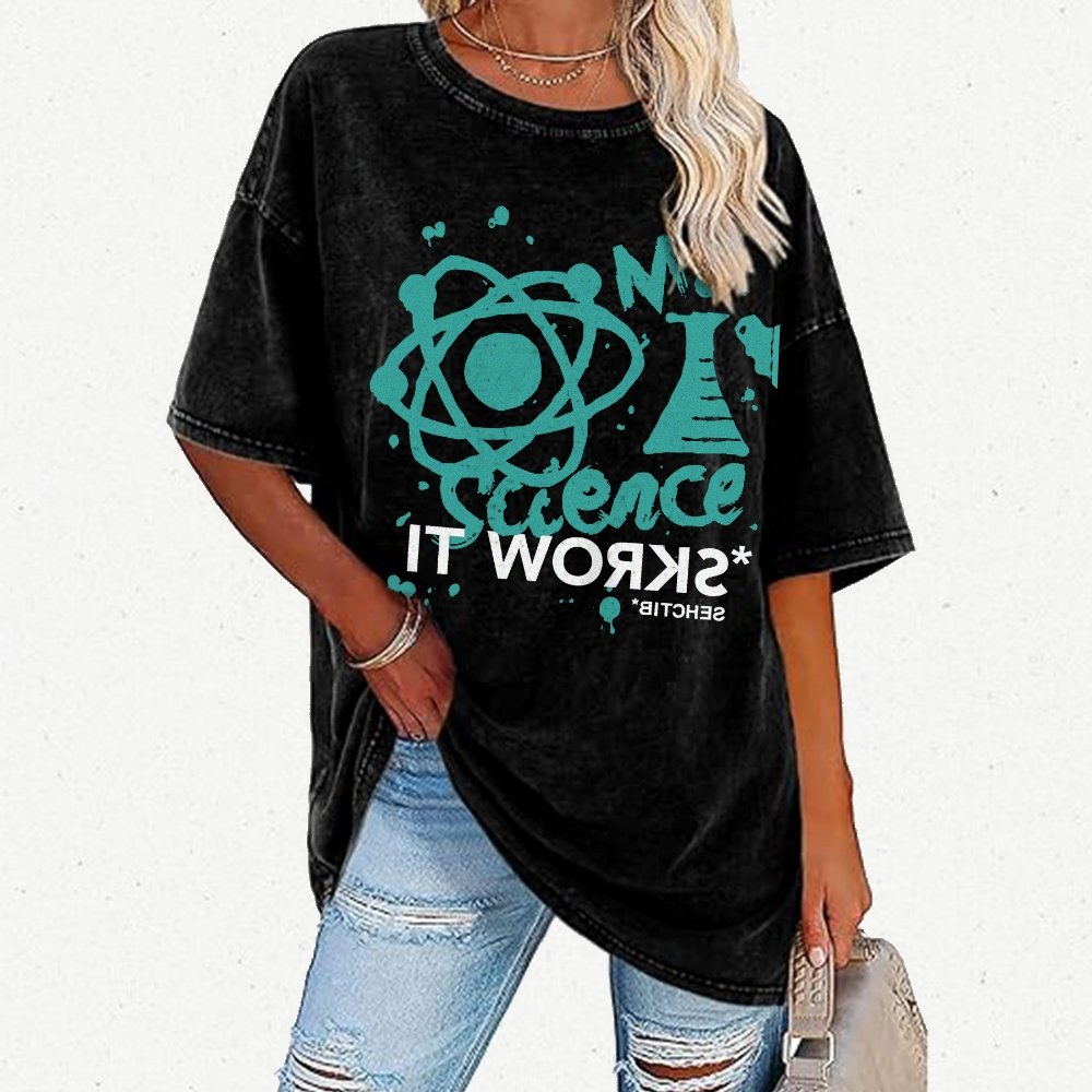 Methodisch inkorrekt - Science Vintage Distressed T-shirt
