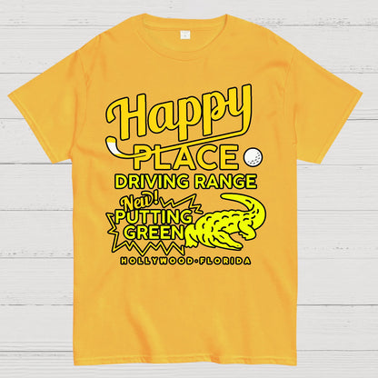 Happy Place Driving Range Geek T-Shirt