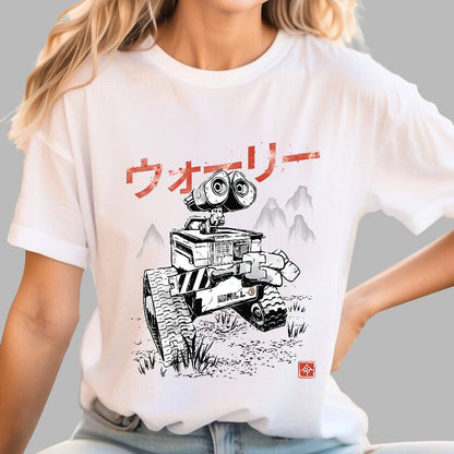 EcoBot Sumi-E Geek T-Shirt