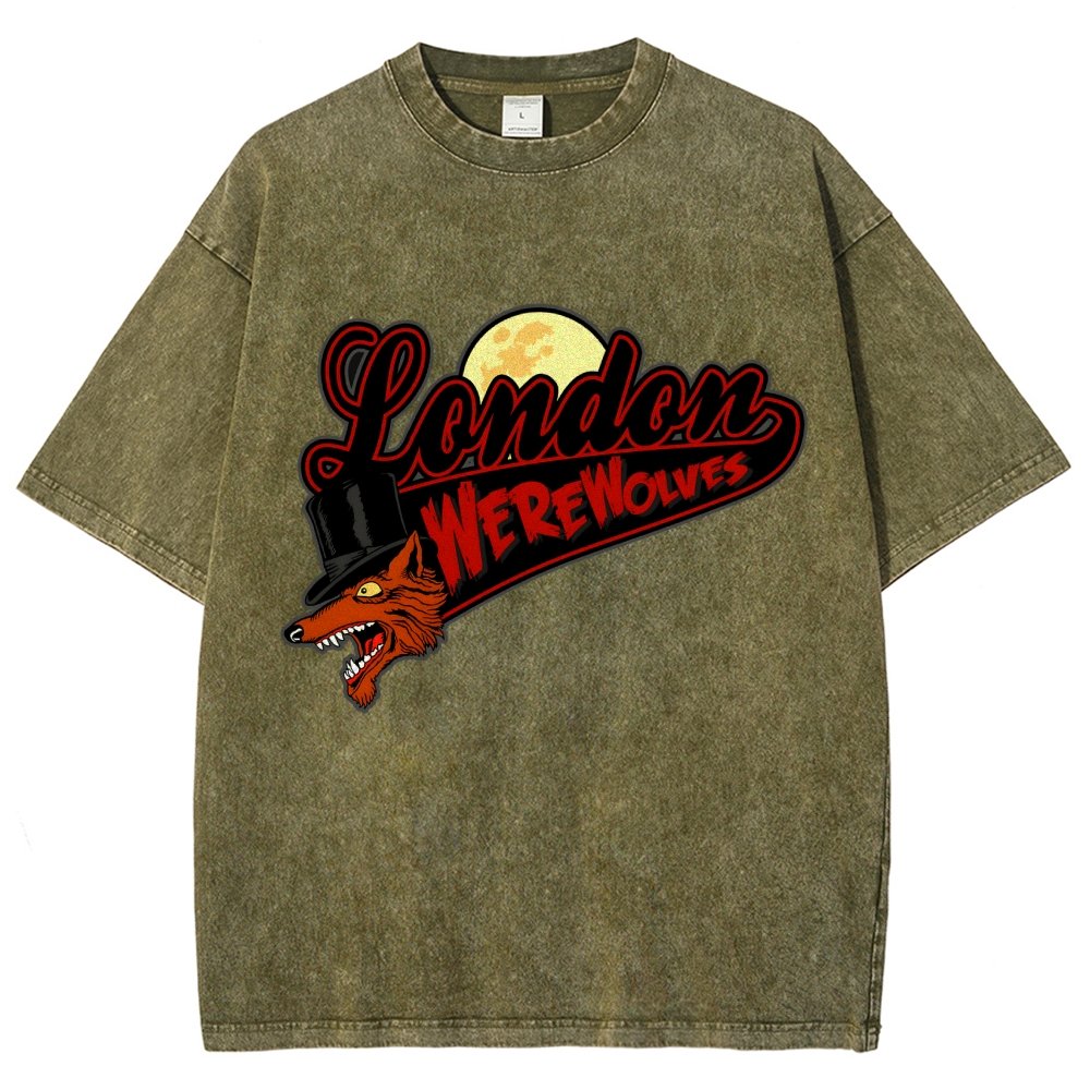 London Wolves Essential Vintage Distressed T-shirt