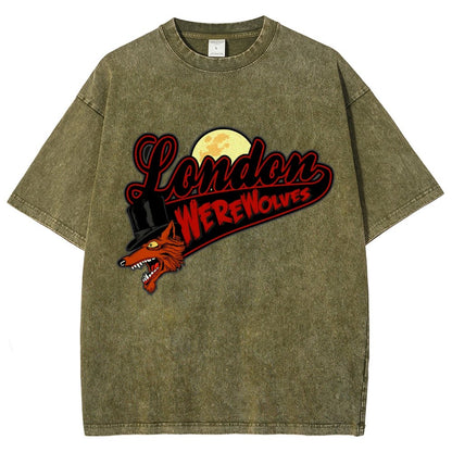 London Wolves Essential Vintage Distressed T-shirt