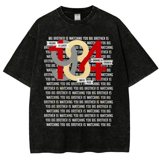 1984 Vintage Distressed T-shirt