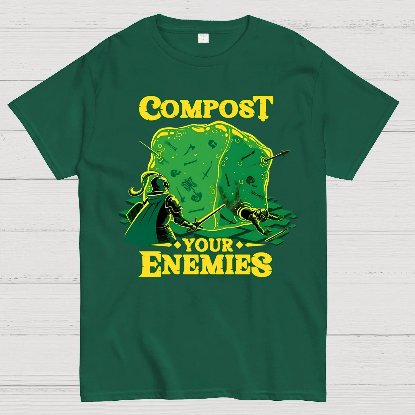Compost Your Enemies Geek T-Shirt