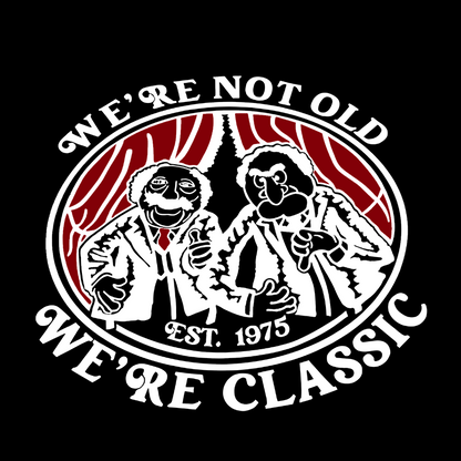 We're Not Old We're Classic Geek T-Shirt