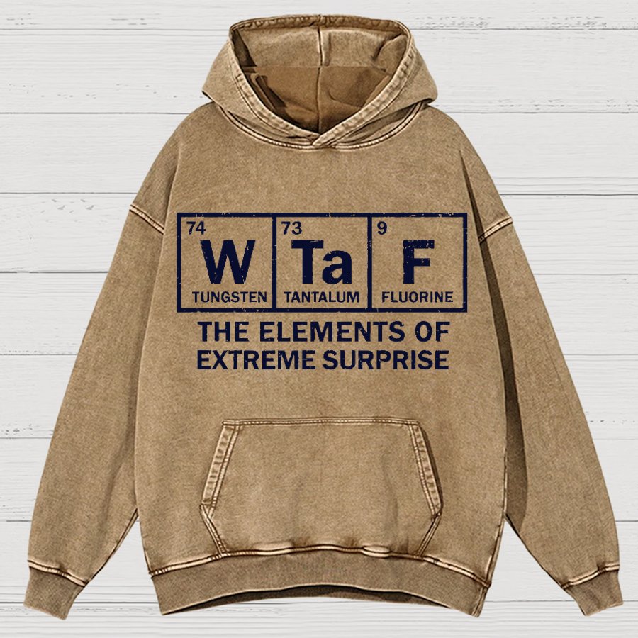 The Extreme Element of Surprise Vintage Distressed Hoodie