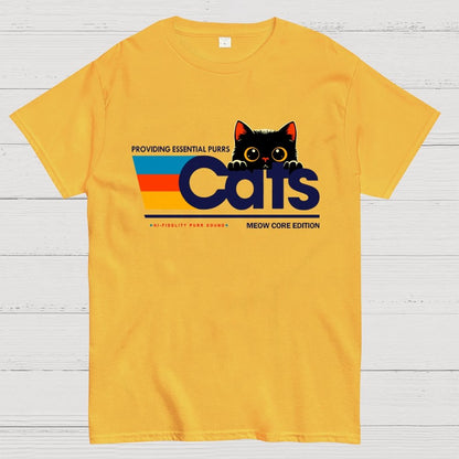 Retro Cats Geek T-Shirt