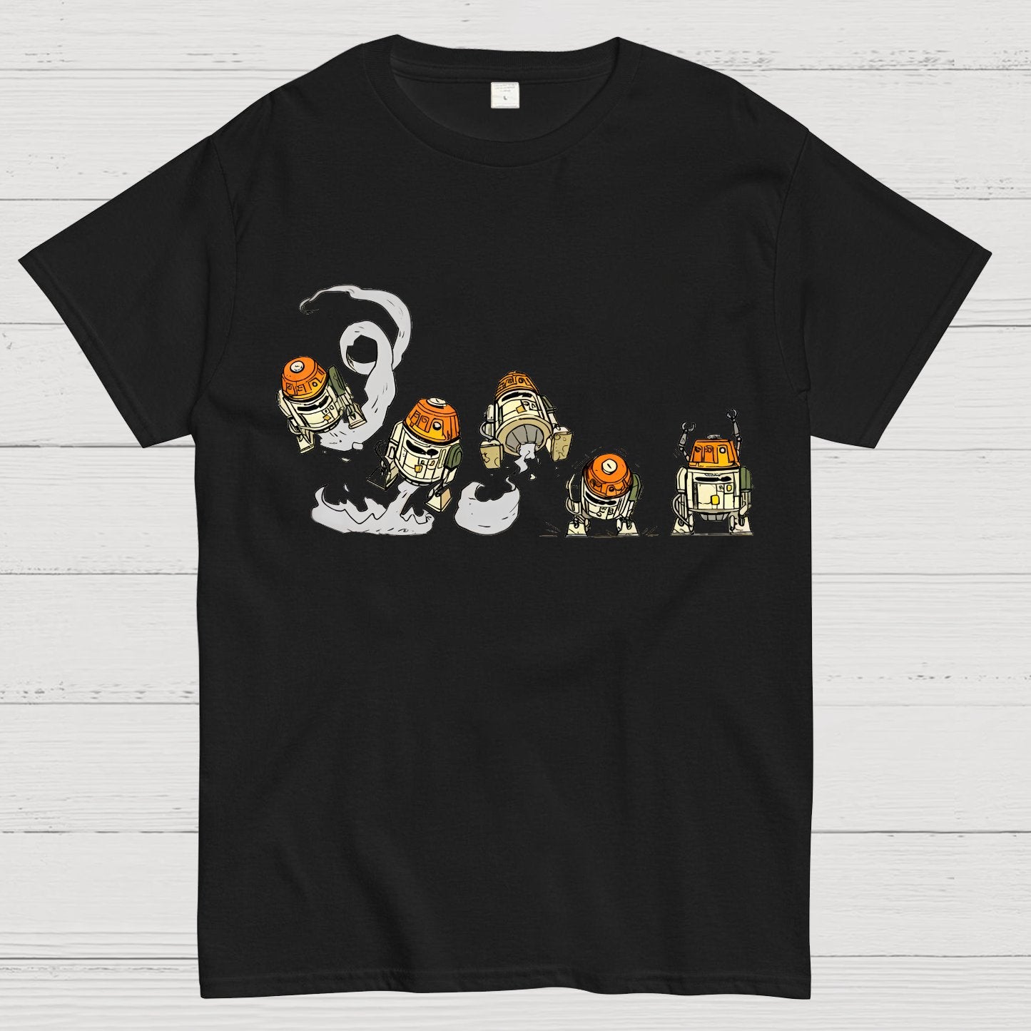 Panic Robot Geek T-Shirt