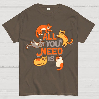 All You Need Is Cat Geek T-Shirt