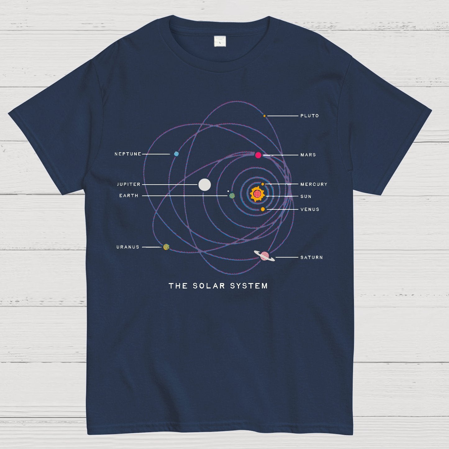New Solar System Geek T-Shirt