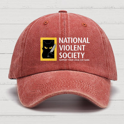 National Violent Society Cotton Hat