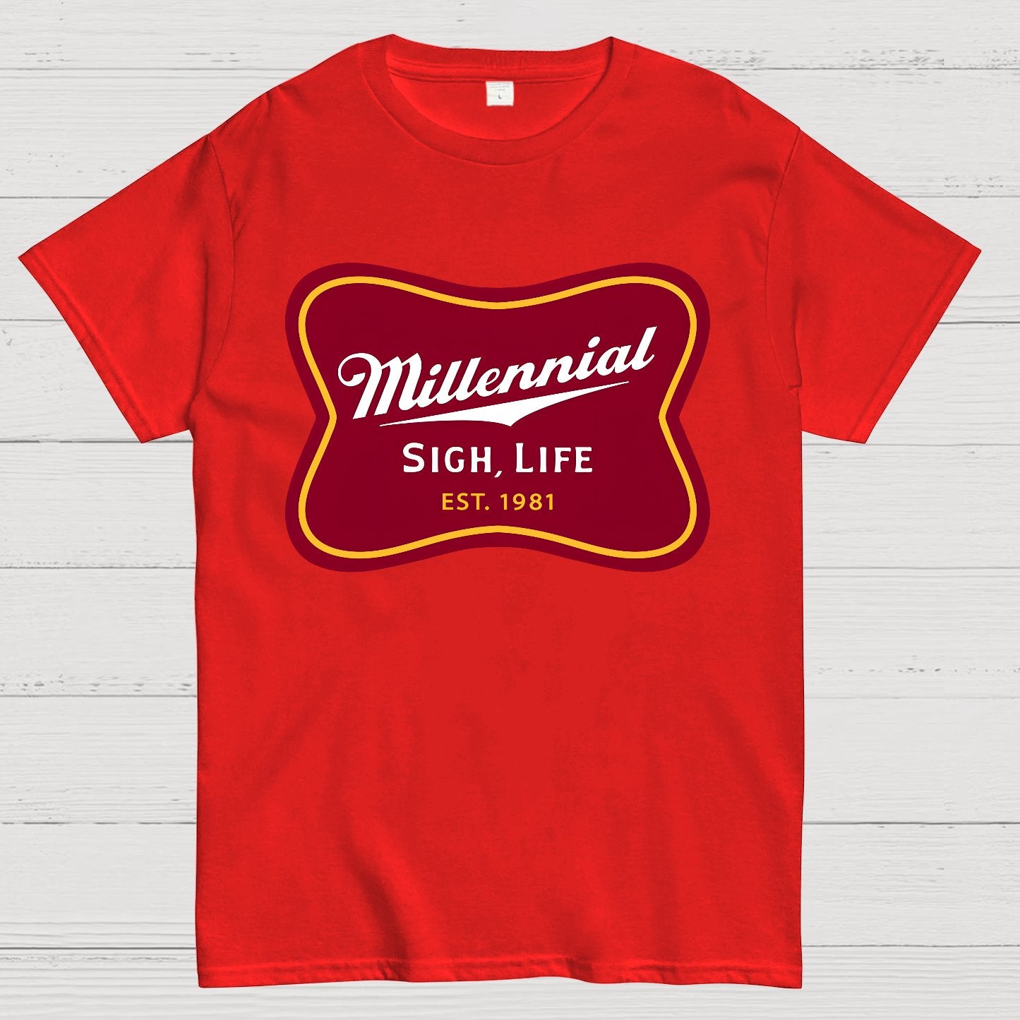Millennial Sigh Life Geek T-Shirt