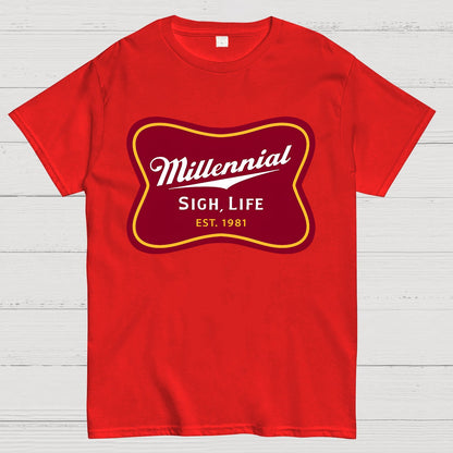 Millennial Sigh Life Geek T-Shirt