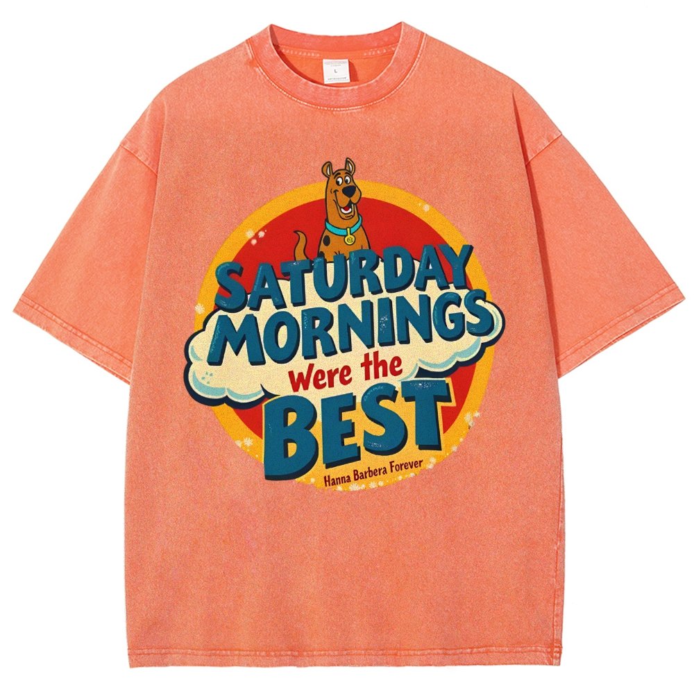80s Saturday Morning Vintage Distressed T-shirt