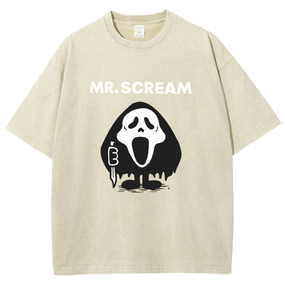 Mr. Scream Vintage Distressed T-shirt