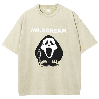Mr. Scream Vintage Distressed T-shirt