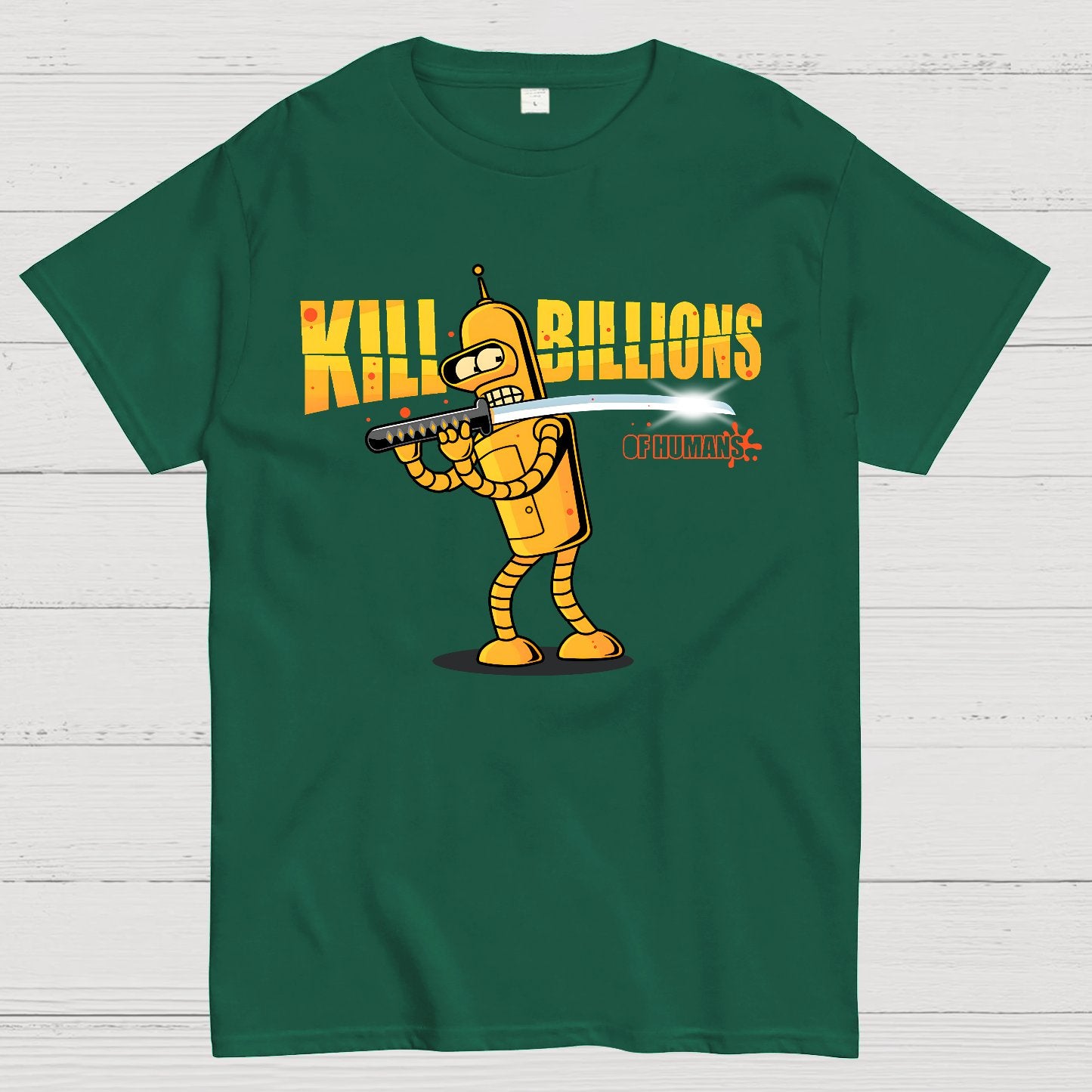 Kill Billions Geek T-Shirt