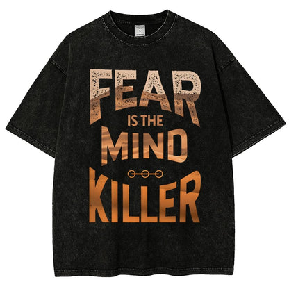 Fear Is The Mind-Killer Vintage Distressed T-shirt