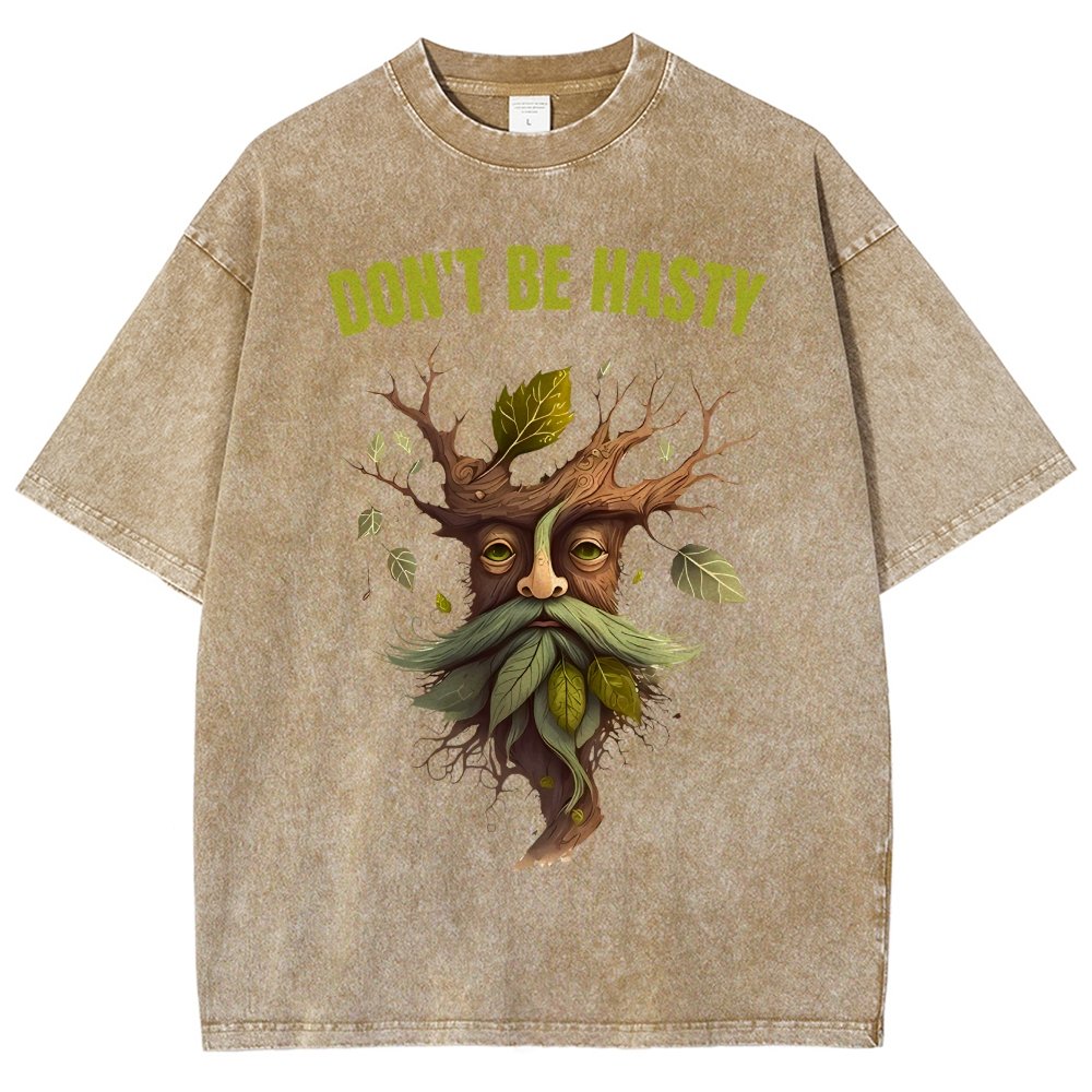 Dont be Hasty - Fantasy Vintage Distressed T-shirt