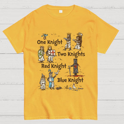 Red Knight, Blue Knight Unisex Geek T-Shirt