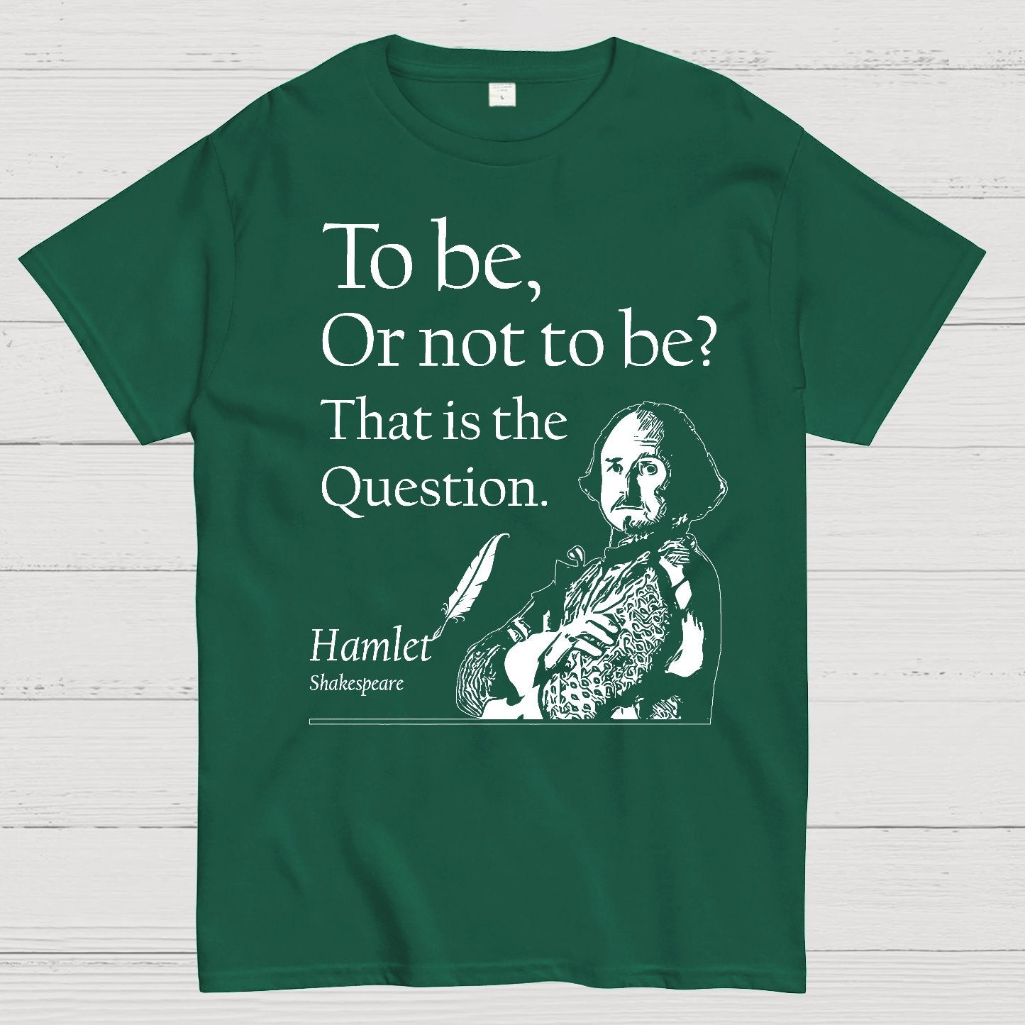 To Be Or Not To Be, Hamlet, Shakespeare Geek T-Shirt