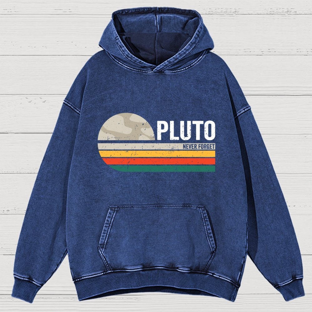 Pluto Vintage Vintage Distressed Hoodie