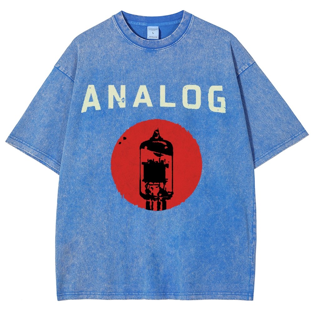 Vacuum Tube Analog Distressed Vintage Distressed T-shirt