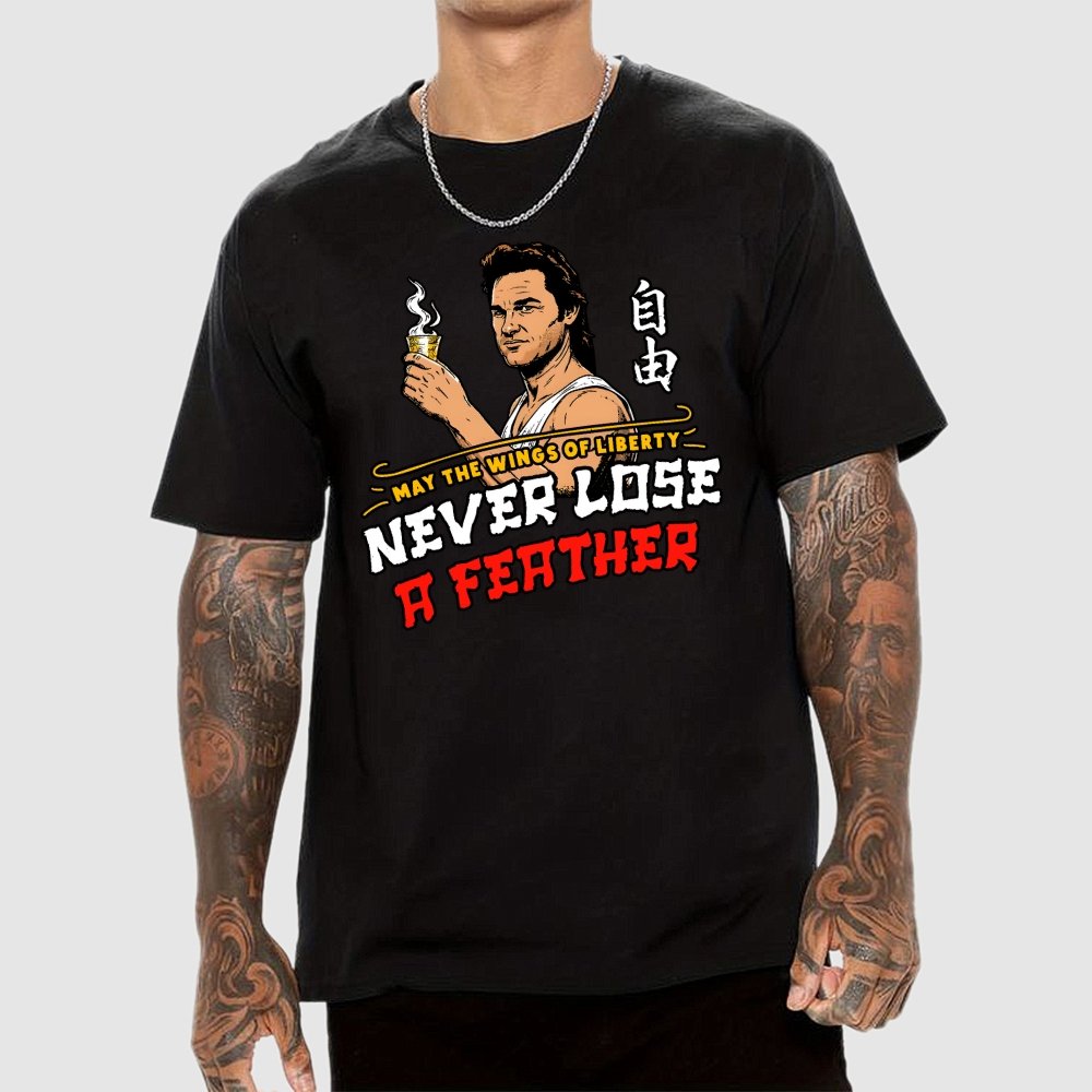May the Wings of Liberty Never Lose a Feather Geek T-Shirt