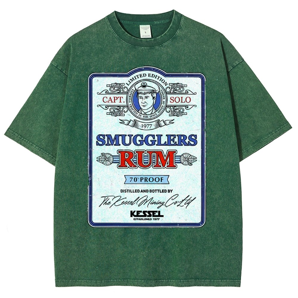 Smugglers Rum Vintage Distressed T-shirt