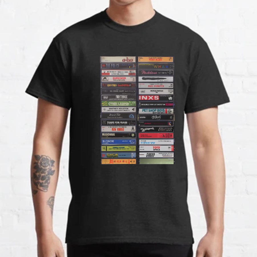Classic Cassette Tape Geeky T-Shirt