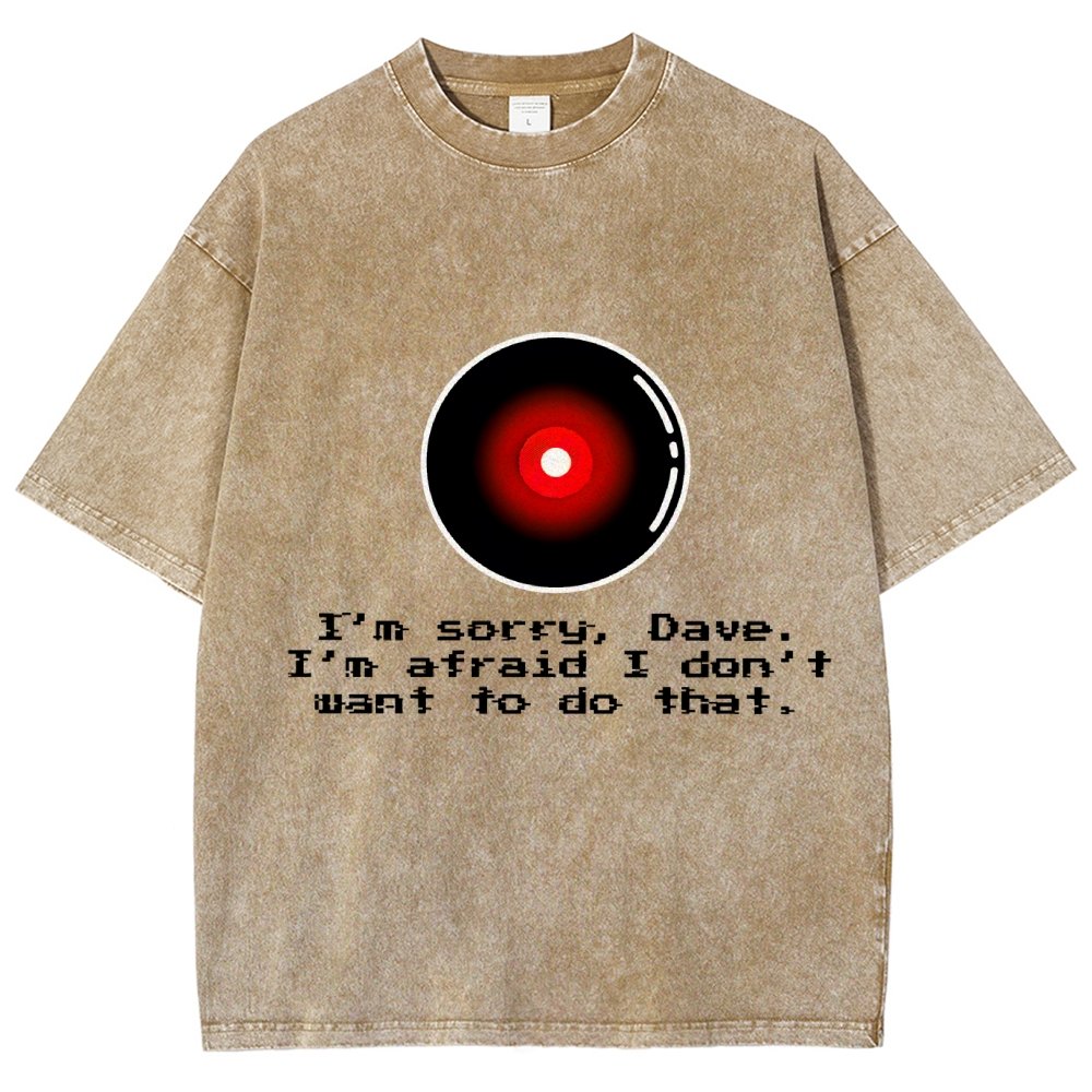 An Introvert's Odyssey I‘m sorry dave Vintage Distressed T-shirt
