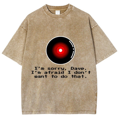 An Introvert's Odyssey I‘m sorry dave Vintage Distressed T-shirt