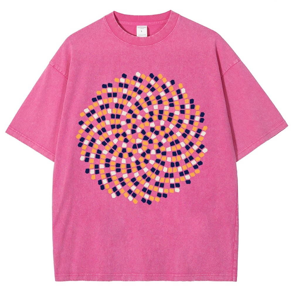 Fibonacci modulus Vintage Distressed T-shirt