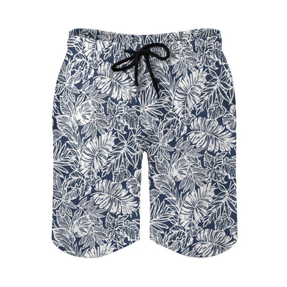 Batik Art Flowers Geek Shorts